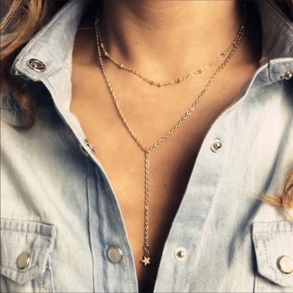 Brandy Melville Jewelry - 🛍Ⓝⓔⓦ⚡️ Silver Star Choker